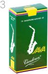 vandoren バンドーレン SR263 アルトサックス リード ジャバ グリーン 3番 1箱 10枚 Alto saxophone reed JAVA green 3.0　北海道 沖縄 離島不可