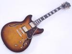 Ibanez アイバニーズ AS93FM VLS セミアコ エレキギター HOLLOW BODY Violin Sunburst 