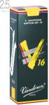 vandoren バンドーレン SR7425 バリトンサックス リード V16 2.5 1箱 5枚 Baritone saxophone reed V-16 2-1/2　北海道 沖縄 離島不可