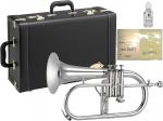 JUPITER  ( ジュピター ) JFH1100RS フリューゲルホルン 銀メッキ 管楽器 シルバーメッキ ローズブラスベル B♭ Flugelhorn JFH-1100RS　北海道 沖縄 離島不可