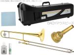 JUPITER  ( ジュピター ) JTB700 テナートロンボーン 細管 ラッカー 管楽器 B♭ Tenor Trombones JTB-700 Small shank BACHマウスピース セット A　北海道 沖縄 離島不可