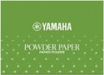 YAMAHA ヤマハ PP3 パウダーペーパー 木管楽器 フルート クラリネット サックス お手入れ  タンポ トーンホール powder paper 管楽器　北海道 沖縄 離島不可