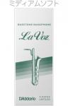 D'Addario Woodwinds ダダリオ ウッドウィンズ RLC05MS ラボーズ バリトンサックス リード ミディアムソフト 1箱 5枚入り LA VOZ Baritone saxophone Midium Soft MS ラ ボーズ