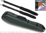 Carbon Mac カーボンマック CFA-2 サテン ビオラ ケース S-GRN ハードケース ダークグリーン dark green viola DOMINANT ビオラ弦 セット A　北海道 沖縄 離島 代引き 同梱不可
