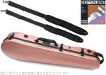 Carbon Mac ( カーボンマック ) CFA-2 サテン ビオラ ケース S-PKG ピンクゴールド ハードケース viola pink gold DOMINANT ビオラ弦 セットA 北海道 沖縄 離島 代引き 同梱不可