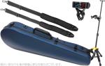Carbon Mac カーボンマック CFA-2 サテン ビオラ ケース S-BLU リュック ハードケース サテンブルー blue viola cases セット B　北海道 沖縄 離島 代引き不可
