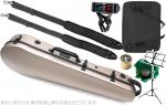 Carbon Mac カーボンマック CFA-2 サテン ビオラ ケース S-CPG シャンパンゴールド ハードケース viola satin gold AB-201 セット D　北海道 沖縄 離島 代引き 不可