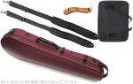 Carbon Mac カーボンマック CFA-2 サテン ビオラ ケース S-WRD ワインレッド ハードケース viola cases wine red  AB-201 肩当て セットE 北海道 沖縄 離島 代引き 同梱 不可