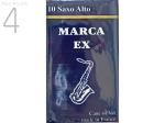 MARCA ( マーカ ) エクセル アルトサックス 4番 リード 10枚 1箱 EX Alto saxophone reed EXCEL 4.0 旧パケ