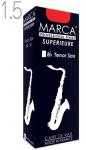 MARCA マーカ スペリアル テナーサックス 1.5 リード 5枚入り 1箱 tenor saxophone SUPERIEURE フランス製 1-1/2　北海道 沖縄 離島不可