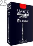MARCA マーカ スペリアル B♭ クラリネット 2.5 リード 10枚入り 1箱 Bb clarinet professional reed SUPERIEURE フランス製 2-1/2　北海道 沖縄 離島不可