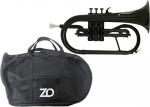 ZO ( ゼットオー ) FL-05 フリューゲルホルン ブラック 新品 アウトレット プラスチック 管楽器 Flugel horn black 楽器　北海道 沖縄 離島不可