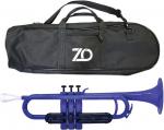 ZO ( ゼットオー ) TP-10BK トランペット ダークブルー 調整品 アウトレット プラスチック 管楽器 Trumpet Dark Blue 楽器　北海道 沖縄 離島不可