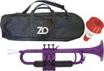 ZO ゼットオー TP-04BK トランペット パープル ミュート セット レッド 新品 アウトレット プラスチック 管楽器 purple trumpet mute　北海道 沖縄 離島不可