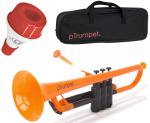 PINSTRUMENTS pTrumpet オレンジ 新品 Pトランペット プラスチック製 トランペット B♭ 管楽器 本体 trumpet orange PTRUMPET1OR セット 2