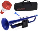 PINSTRUMENTS pTrumpet ブルー プラスチック トランペット 管楽器 Pトランペット trumpet blue PTRUMPET1B ミュート セット 2　北海道 沖縄 離島不可