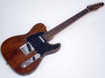 Vanzandt ヴァンザント TLV-R3 Custom 1P Ash Body & 22Frets Custom Neck / Matt Brown-Matching Head #8536