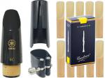 YAMAHA ヤマハ CL-4C クラリネット マウスピース ロブナー リガチャー キャップ vandoren 3番 リード 10枚 セット 4C B♭ clarinet mouthpieces　北海道 沖縄 離島不可