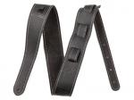 Fender フェンダー Monogram Leather Strap Black【モノグラム レザー・ストラップ 】
