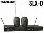 SHURE ( シュア ) SLXD14D 【SLXD14DJ-JB】デュアル ◆ ボディパック型送信機2台付属、デュアルワイヤレスシステム B帯モデル