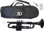ZO ゼットオー TP-05BK トランペット ブラック アウトレット プラスチック 管楽器 black trumpet バルブオイル セット A 　北海道 沖縄 離島 同梱不可