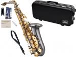 Antigua  ( アンティグア ) AS4248 パワーベル BG アルトサックス ブラック ゴールド alto saxophone powerbell Black nickel body gold finish keys　北海道 沖縄 離島不可