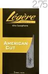 Legere ( レジェール ) 2.75 アルトサックス リード アメリカンカット 交換チケット 樹脂 プラスチック E♭ Alto Saxophone American Cut reeds 2-3/4　北海道 沖縄 離島不可