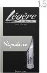 Legere レジェール バスクラリネット リード シグネチャー 1.5 Bass Clarinet Signatures reeds 1-1/2 樹脂製 プラスチック 交換チケット付 