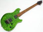 EVH イーブイエイチ Wolfgang Standard Quilt Maple Top / Baked Maple Fingerboard / Transparent Green 