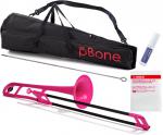 PINSTRUMENTS PBONE1PNK トロンボーン ピンク P-BONE プラスチック テナートロンボーン PLASTIC TROMBONE pink 細管 Pボーン セット A　北海道 沖縄 離島不可