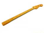 Fender フェンダー Roasted Maple Jazz Bass Neck, 20 Medium Jumbo Frets, 9.5", Maple, C Shape