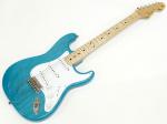 Vanzandt ヴァンザント STV-R1 Flame Neck LTD SPECIAL / Light Blue / Maple FingerBoard #8808