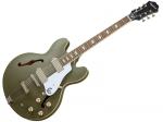 Epiphone エピフォン Casino Worn Worn Olive Drab カジノ エレキギターフルアコ  ウォーン・フィニッシュ