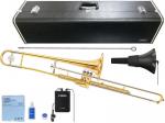 YAMAHA ヤマハ YSL-354V トロンボーン ピストン バルブトロンボーン 細管 マーチング 管楽器 B♭ Valve Trombone サイレントブラス SB5X セット　北海道 沖縄 離島不可