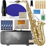 Antigua  ( アンティグア ) AS3108 アウトレット アルトサックス スタンダード GL ラッカー ゴールド 管楽器 alto saxophone standard セット D　北海道 沖縄 離島不可