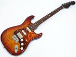 momose ( モモセ ) MC-1QM Custom / Quilted Maple Top / Thermo Maple Neck / Faded Cherry Sunburst  #13482