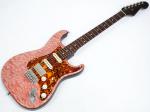 momose ( モモセ ) MC-1QM Custom / Quilted Maple Top / Thermo Maple Neck / Pink #13483