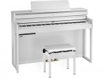 Roland ( ローランド ) 電子ピアノ HP704-WH ホワイト 88鍵盤 ピアノタッチ 据え置きタイプ