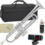 J Michael Jマイケル 3年保証 TR-300S トランペット B♭ 銀メッキ 新品アウトレット シルバー セットI　以下対応不可 北海道 沖縄 離島 代引き 同梱