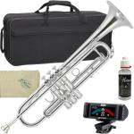 J Michael ( Jマイケル ) TR-300S トランペット アウトレット 銀メッキ 管楽器 シルバーメッキ B♭ Trumpet セット I 　北海道 沖縄 離島不可