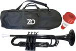 ZO ( ゼットオー ) TP-05BK トランペット ブラック ミュート セット レッド 調整品 アウトレット プラスチック 管楽器 black trumpet mute set　北海道 沖縄 離島不可