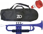 ZO ( ゼットオー ) TP-10BK トランペット ダークブルー ミュート セット レッド アウトレット プラスチック 楽器 Dark Blue trumpet mute　北海道 沖縄 離島不可