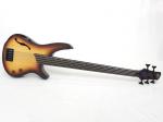 Ibanez アイバニーズ SRH505F / Natural Browned Burst Flat【フレットレス 5弦ベース 】