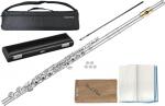 Pearl Flute パールフルート PF-665RE-3K リングキイ フルート 3K 金製 リッププレート ドルチェ 頭部管 銀製 オフセット Dolce flute 限定　北海道 沖縄 離島不可