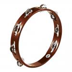 Meinl ( マイネル ) タンバリン Traditional Wood Tambourine Steel Jingles 1row TA1AB