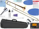 YAMAHA ヤマハ YSL-455G テナートロンボーン ゴールドブラスベル B♭ デュアルボア トロンボーン 日本製 管楽器 Tenor Trombones セット A　北海道 沖縄 離島不可