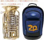 ZO ゼットオー アウトレット ZTU-B800 ミニチューバ B♭ 4ロータリー リトルドラゴン 管楽器 ラッカー 小型 Little Dragon Tuba　以下対応不可 北海道 沖縄 離島 代引き