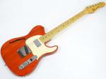 G&L Tribute ASAT Classic Bluesboy Semi-Hollow / Clear Orange 【OUTLET】