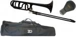 ZO ( ゼットオー ) トロンボーン 太管 TB-05 ブラック アウトレット プラスチック テナーバス tenor bass trombone ミュート セット　北海道 沖縄 離島不可