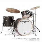 Canopus ( カノウプス ) YAIBA II GROOVE KIT Antique Ebony Matt LQ 刃II スネア抜き【 ドラムセット 生ドラム 】